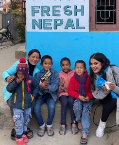 FROSTIES VISITED THE ORPHANAGE - NEPAL