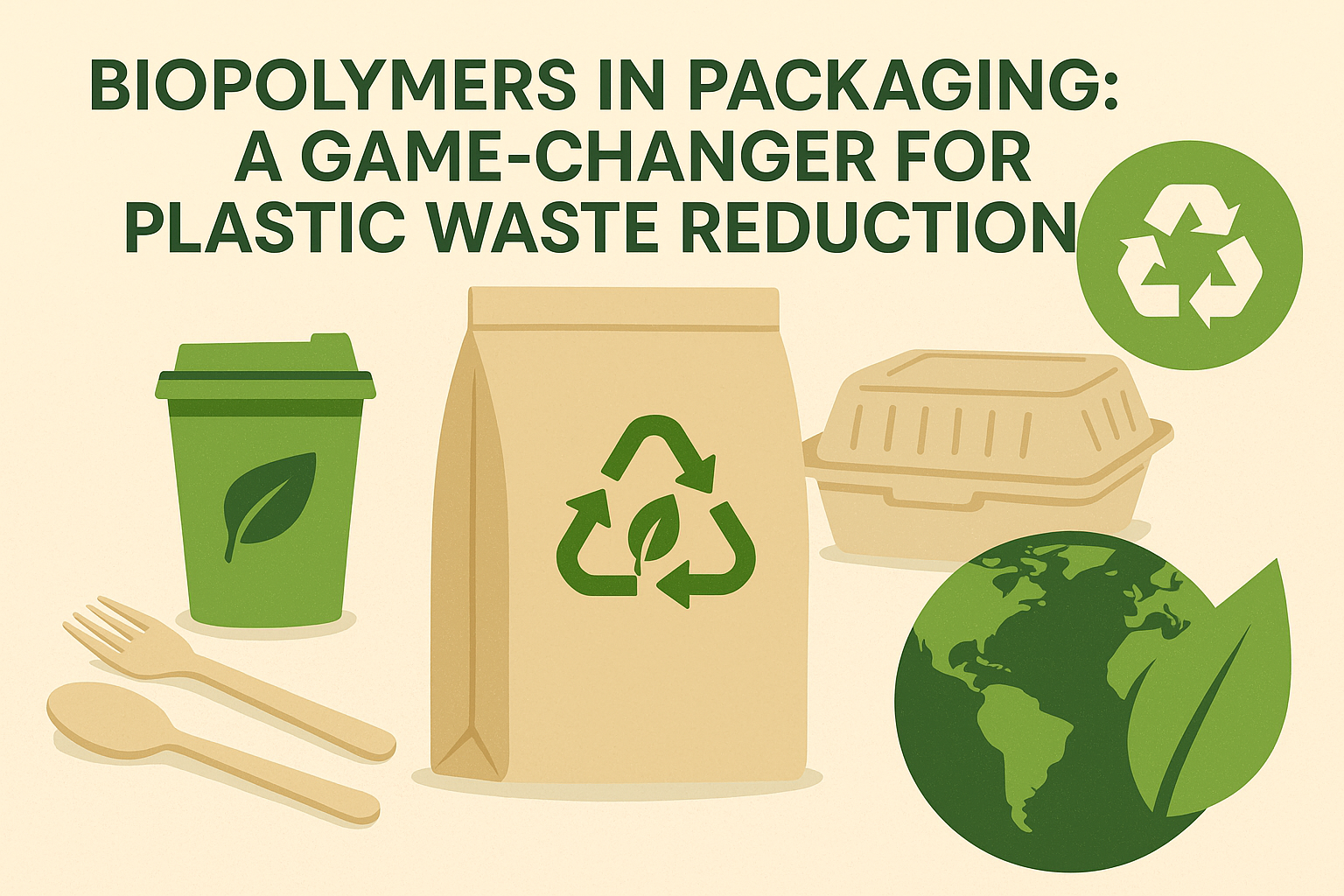 Biopolymers in Packaging A Game-Changer for Plastic Waste Reduction