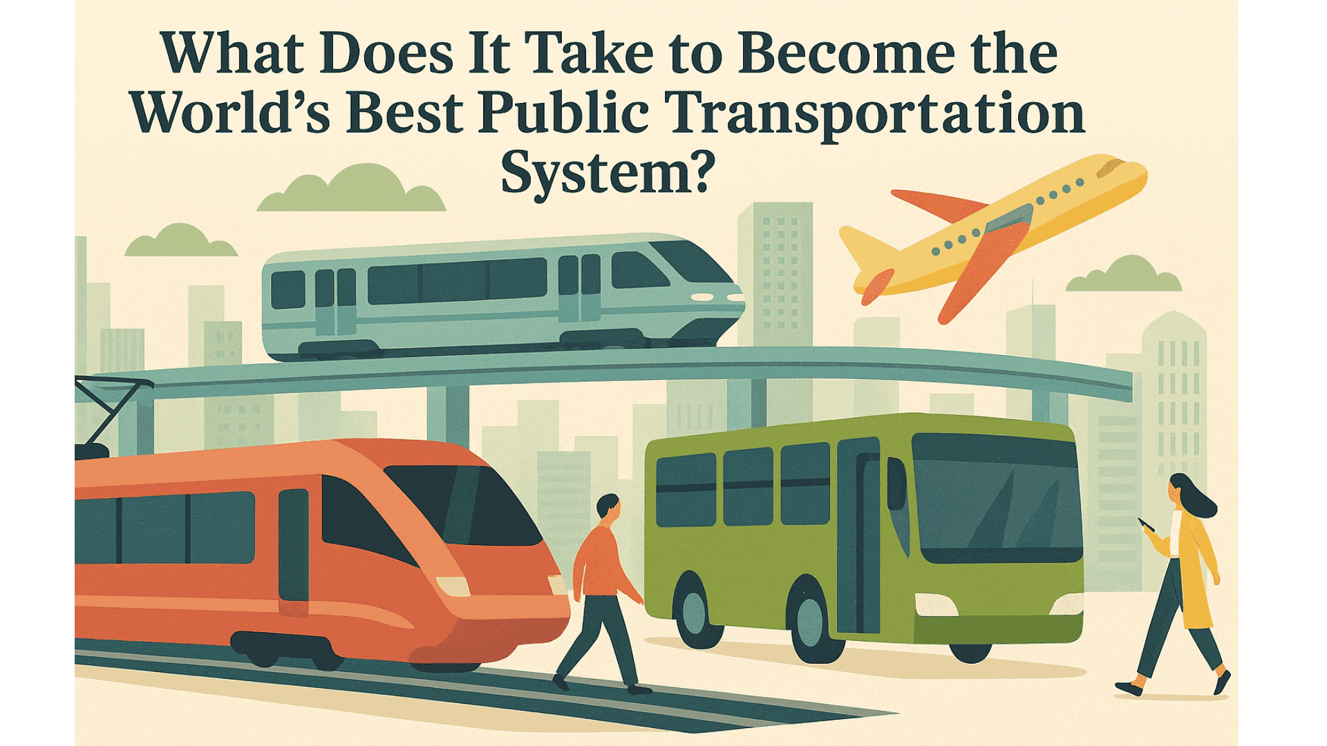 What Does It Take to Become the World’s Best Public Transportation System