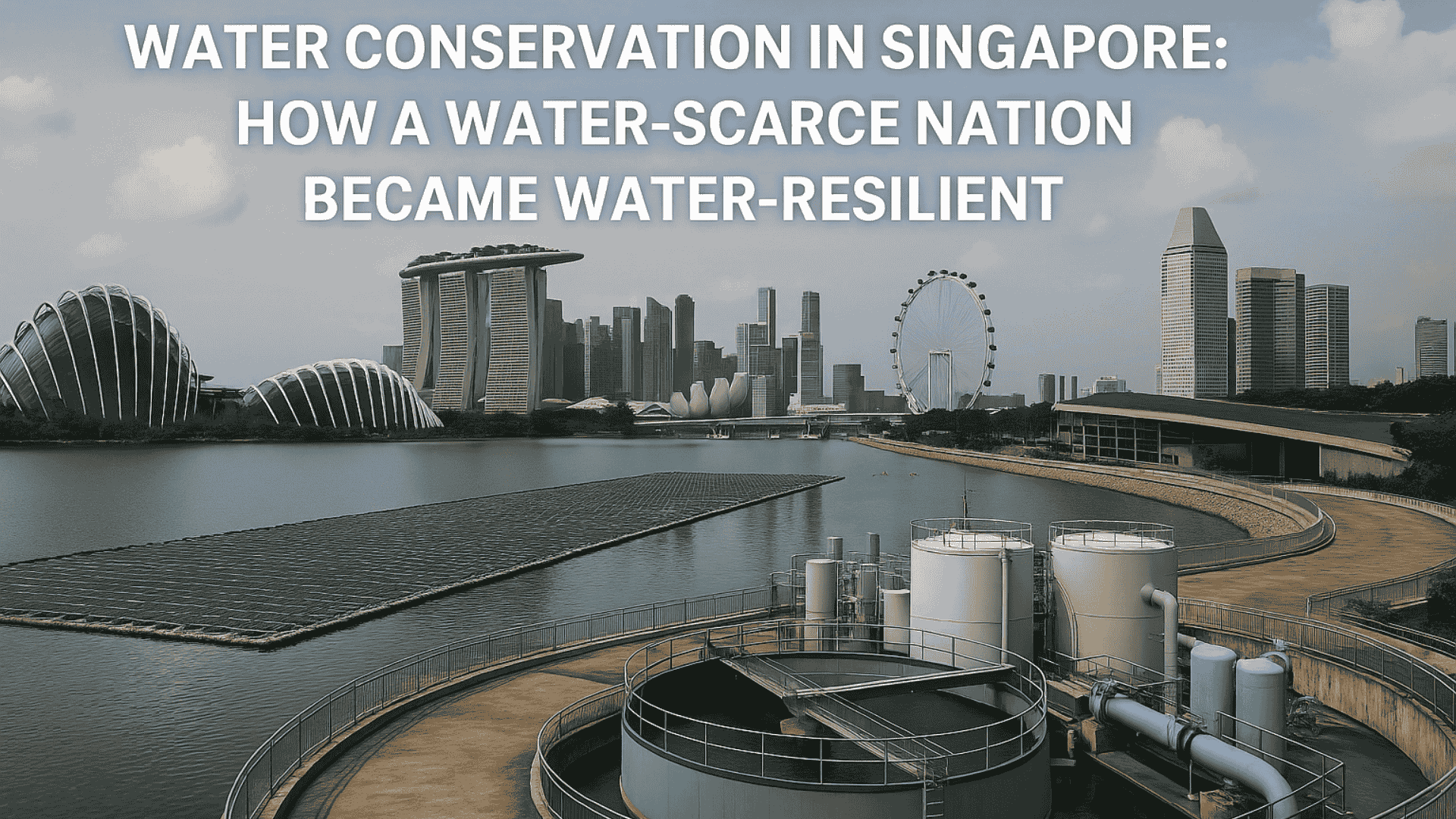 Water Conservation in Singapore: How a Water-Scarce Nation Became Water-Resilient