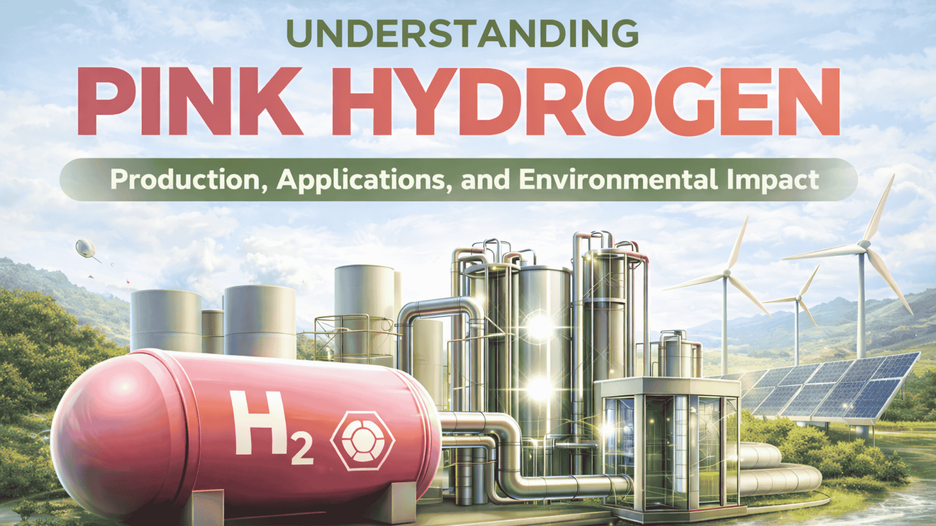 Understanding Pink Hydrogen - Production, Applications, and Environmental Impact