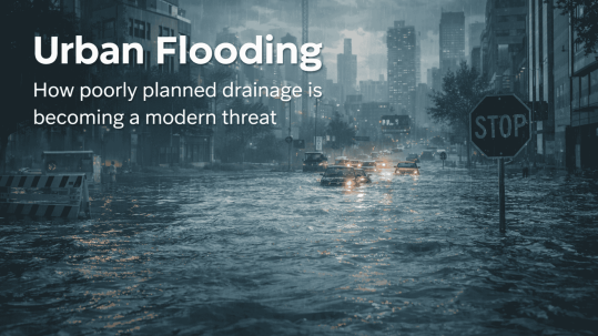 Urban Flooding: How poorly planned drainage is becoming a modern threat