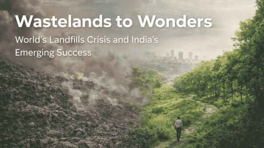 Wastelands to Wonders: World’s Landfills Crisis and India’s Emerging Success