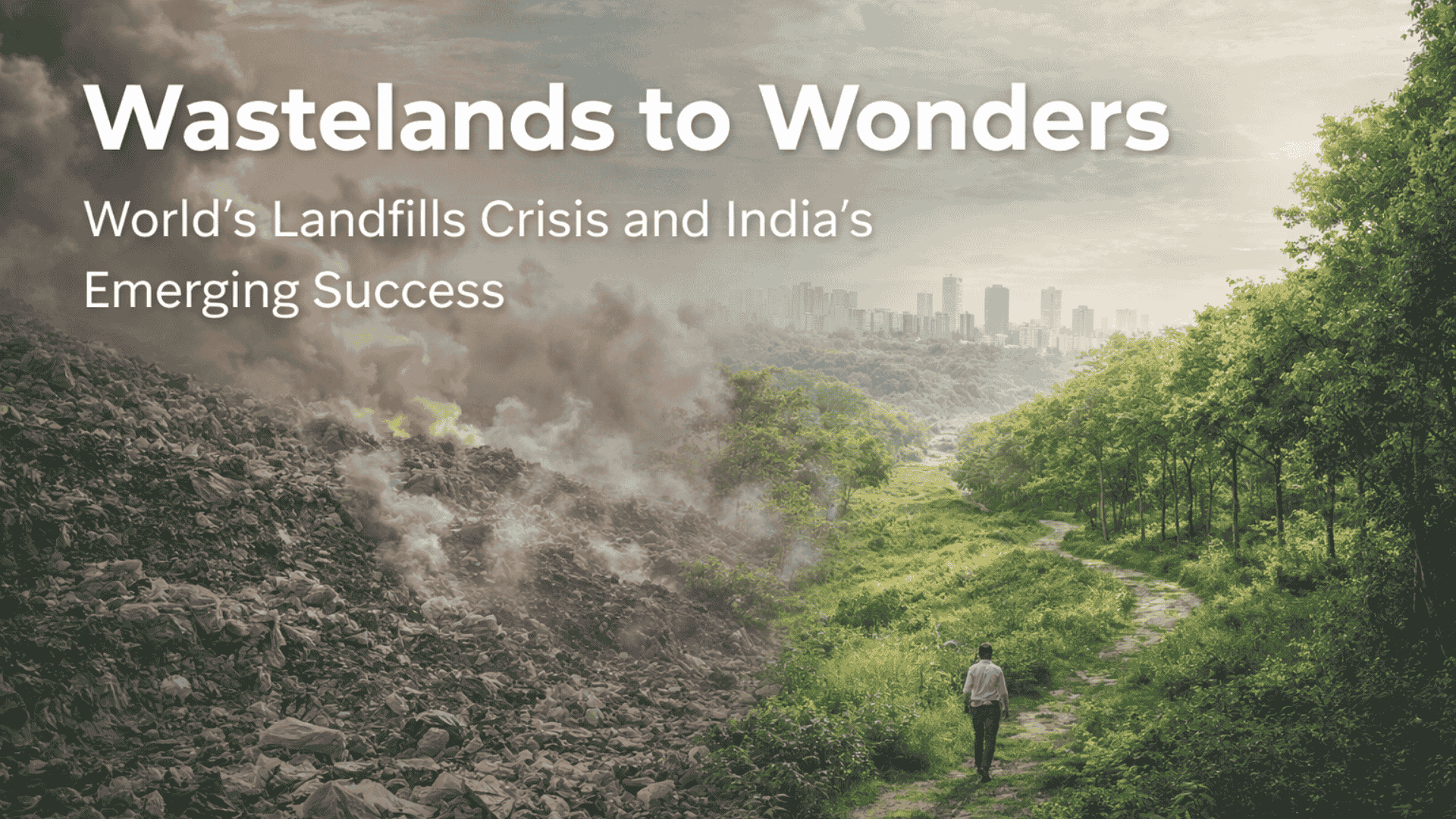 Wastelands to Wonders - World’s Landfills Crisis and India’s Emerging Success