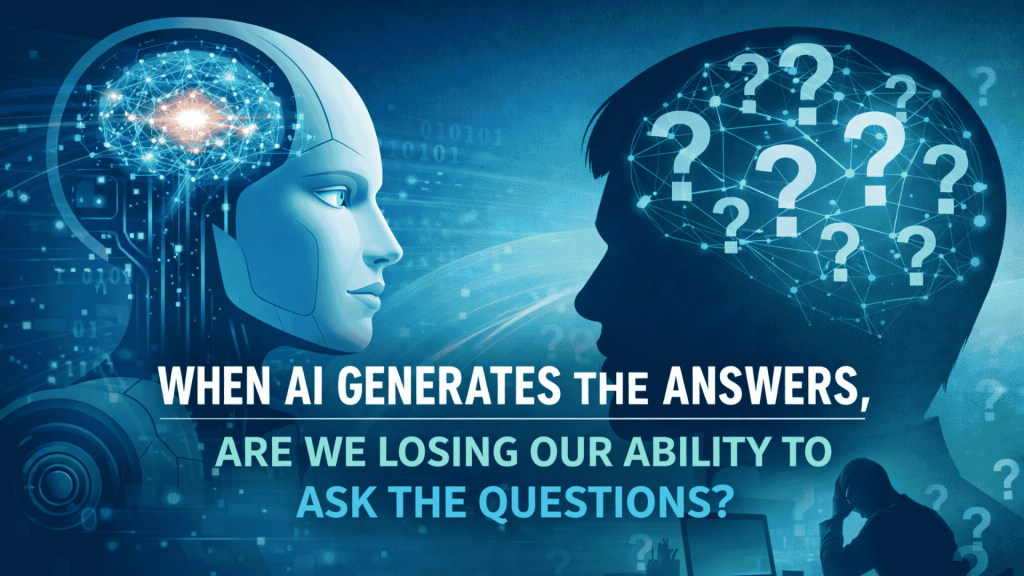 When AI Generates the Answers, Are We Losing Our Ability to Ask the Questions?