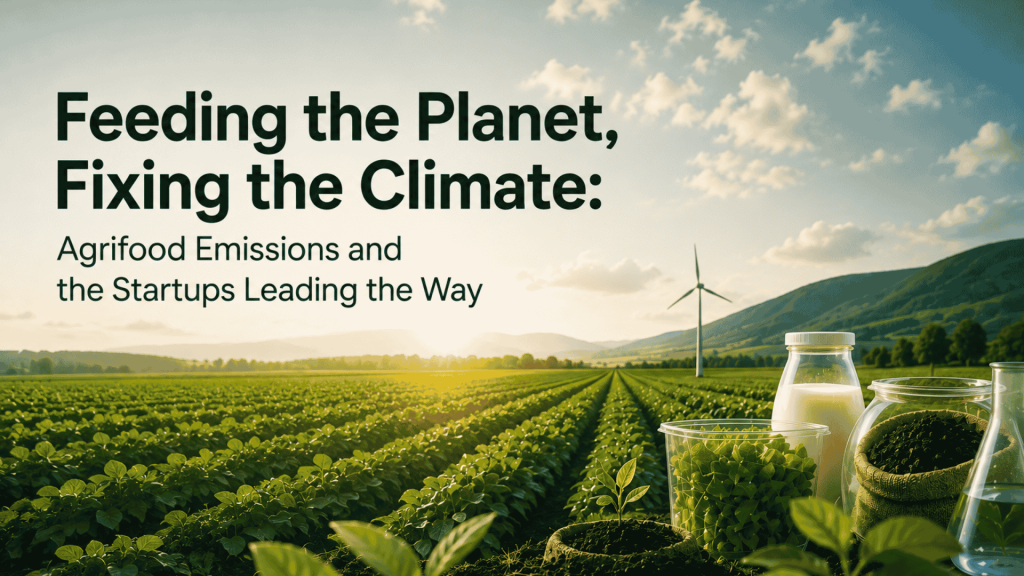 Feeding the Planet, Fixing the Climate - Agrifood Emissions and the Startups Leading the Way