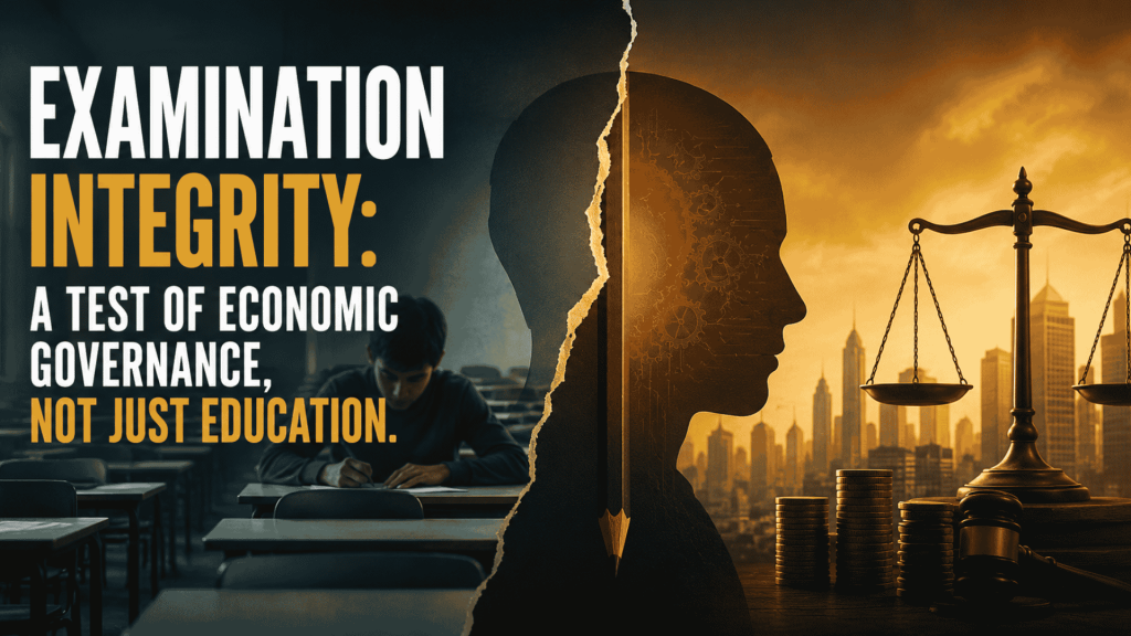 Examination Integrity - A Test of Economic Governance, Not Just Education