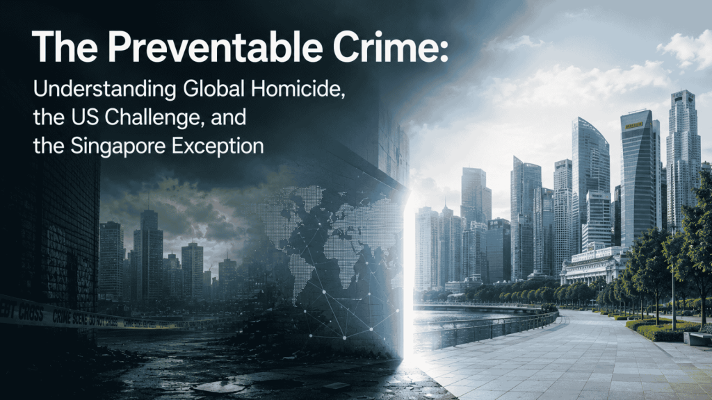 The Preventable Crime - Understanding Global Homicide, the US Challenge, and the Singapore Exception