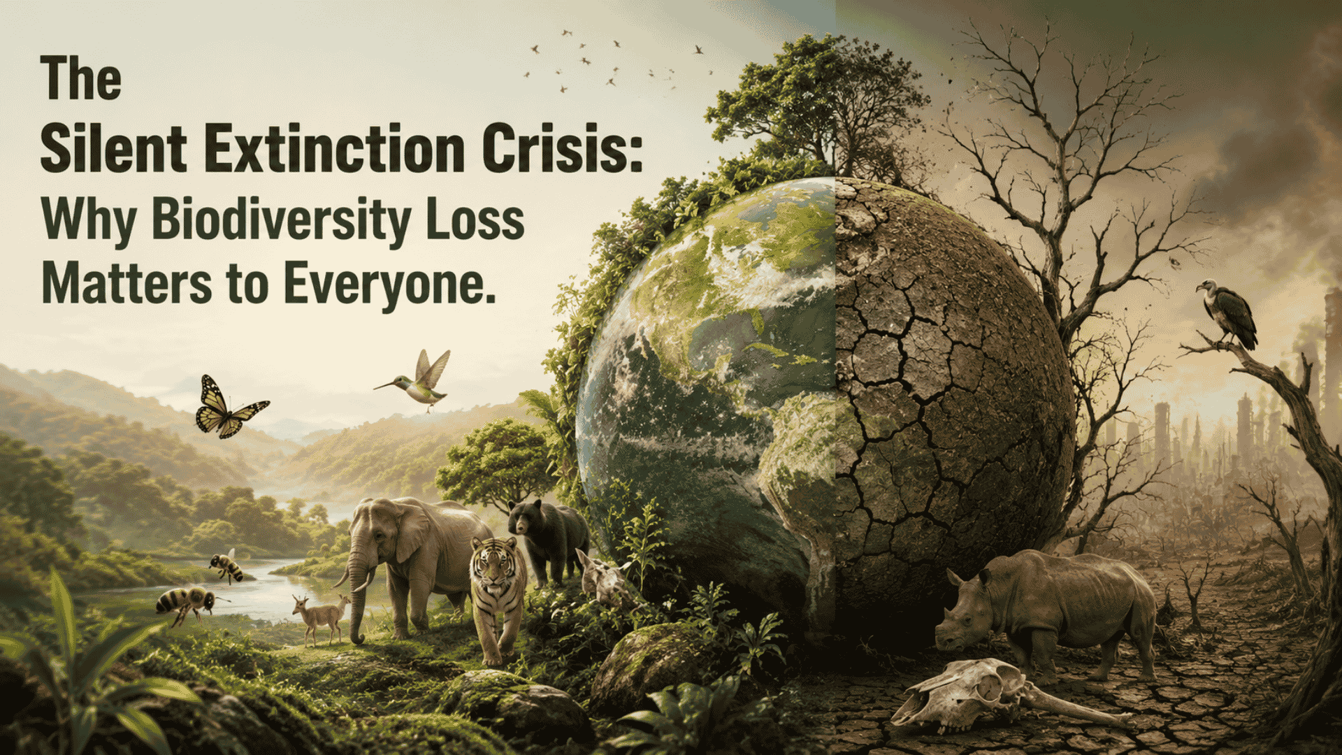 The Silent Extinction Crisis - Why Biodiversity Loss Matters to Everyone