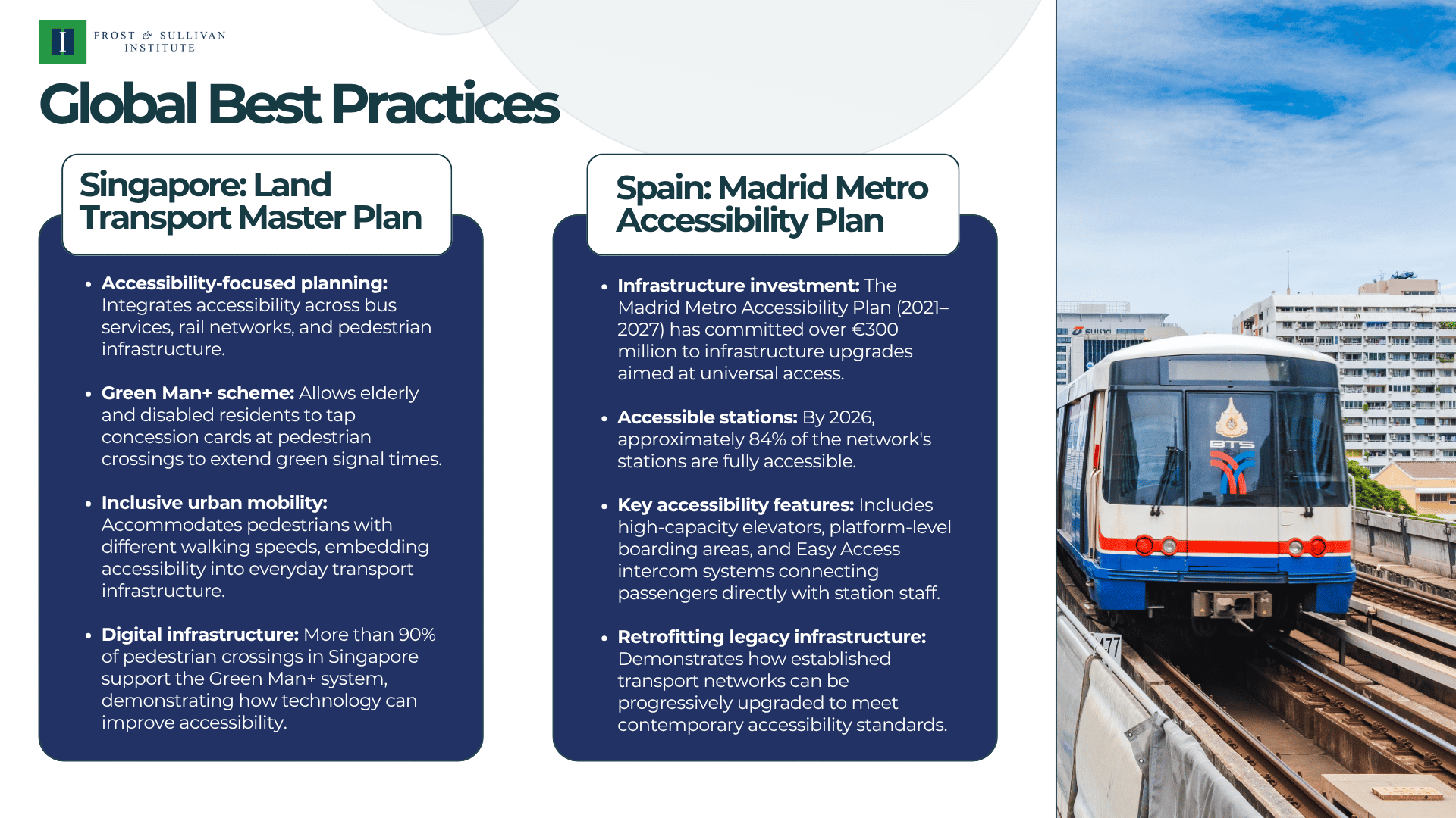 Public Transport Infrastructure Global best practices